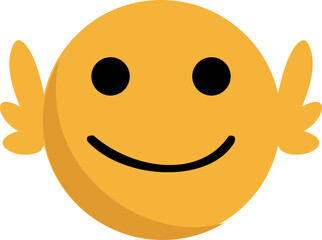Fototapeta premium Smile Expression Emoticon on World Emoji Day