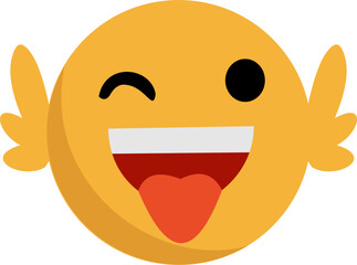 Smile Expression Emoticon on World Emoji Day