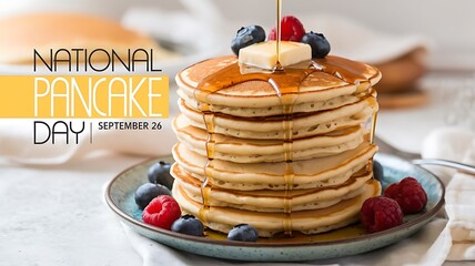 National Pancake Day, September 26