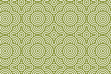 seamless pattern of  spirals on white background, creating hypnotic and vibrant design. repetitive circular shapes add sense of movement and energy to overall visual.Seamless