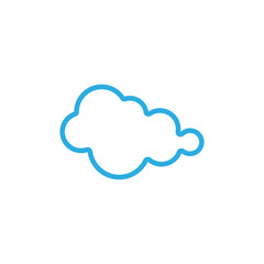 Cloud template vector