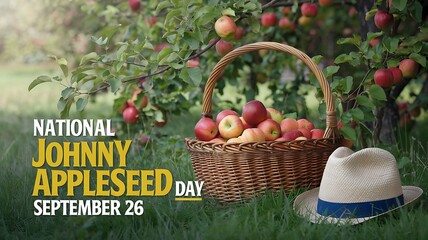 National Johnny Appleseed Day, September 26