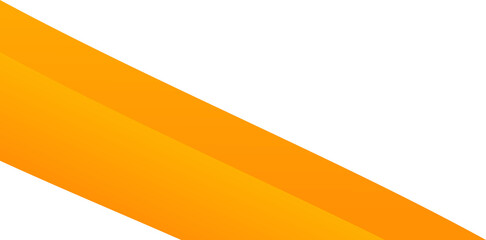 Orange corner design element