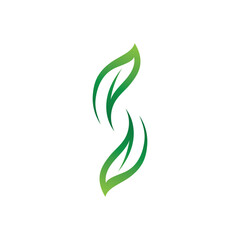 green leaf  logo nature  ecology