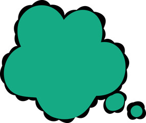 Hand Drawn Doodle Speech Bubble