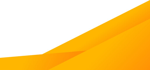 Orange footer design element