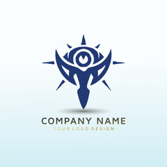 Fantasy themed personal brand logo