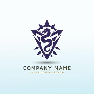 Fantasy themed personal brand logo