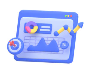 Search engine marketing abstract concept illustration. Mobile SEO agency, keyword ranking.. Seo dashboard