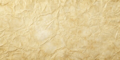 Obraz premium Creamy beige parchment paper background with subtle texture and gentle wrinkles, perfect for adding a rustic touch to