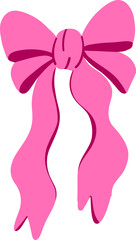 Hand Drawn Doodle Ribbon