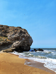 beach and sea, summer sandy beach, beautiful natural summer vacation travel concept