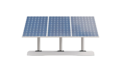 A modern solar panel system designed for renewable energy solutions, showcasing its efficiency and environmental benefits.