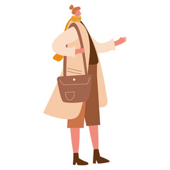 People With Autumn Clothes