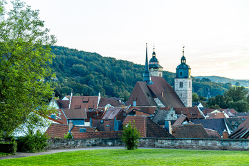 Ein kleiner Spaziergang durch die wundersch&ouml;ne Fachwerkstadt von der Stadt Schmalkalden und ihrem Schloss Wilhemsburg - Th&uuml;ringen - Deutschland