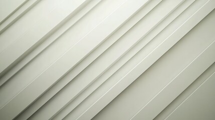 Fototapeta premium Clean diagonal lines intersect subtly on a plain background, showcasing a minimalist abstract style