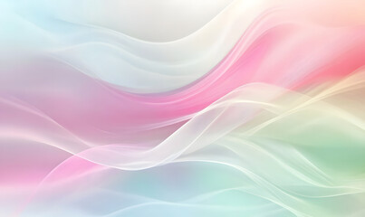 Fototapeta premium Abstract minimalist multicolor wavy wallpaper