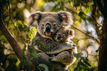 Obraz premium Cuddly Koala Joey