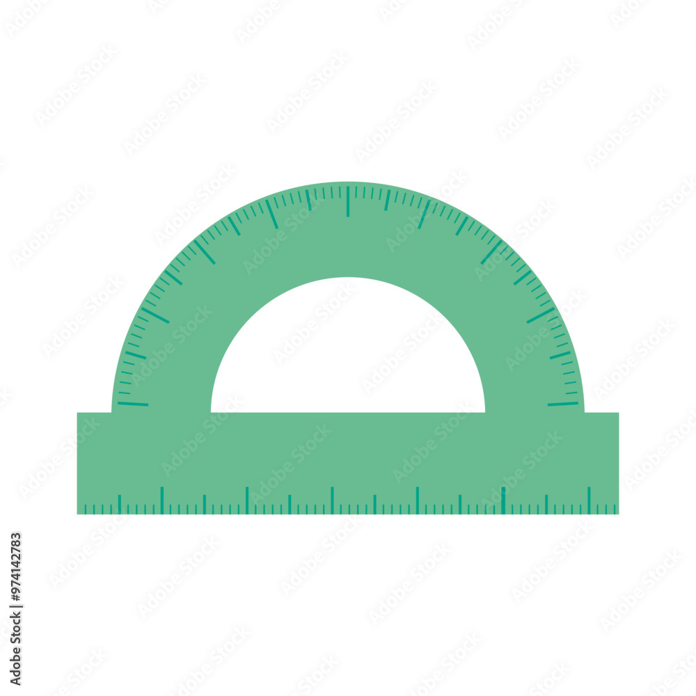 Sticker ruler icon