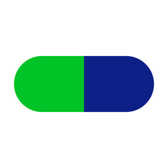 Medicine Icon Filled Duo-Tone Style