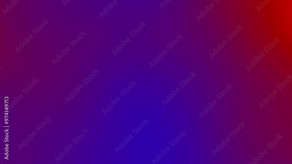 Poster Red and blue gradient, color changing abstract animation background, seamless repeating loop
