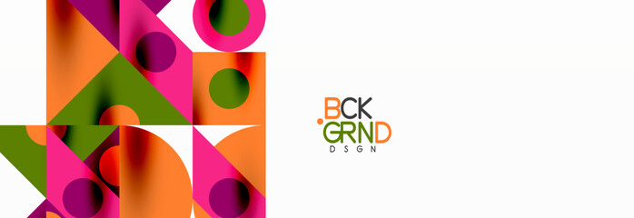 Trendy triangles lines, round elements and circles. Vector Illustration For Wallpaper, Banner, Background, Card, Book Illustration, landing page