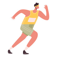 Sport And Athletic Illustration
