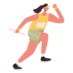 Sport And Athletic Illustration