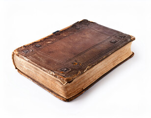 Obraz premium Old book isolated on white background