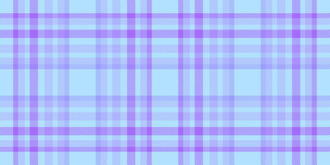 Valentines day textile seamless vector, classic fabric check background. Hounds pattern plaid texture tartan in cyan and blue colors.
