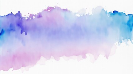 Obraz premium Colorful Watercolor blot painting texture abstract background