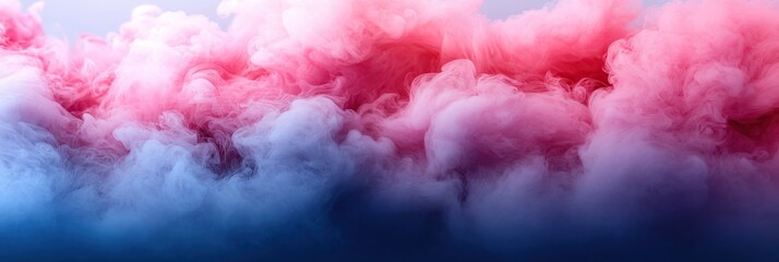 Fototapeta premium Abstract background with colorful smoke or cloud-like shapes.
