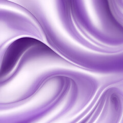 Obraz premium Soft Pastel Purple Shiny Satin Silk Swirl Abstract Wave Background