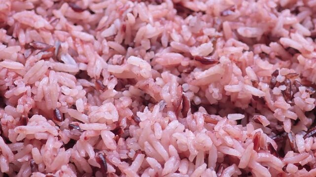  Riceberry cooked ready for eat