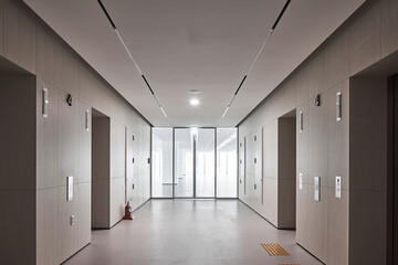 corridor in the office