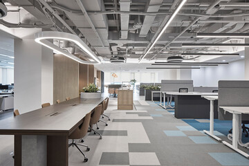 interior of a modern building