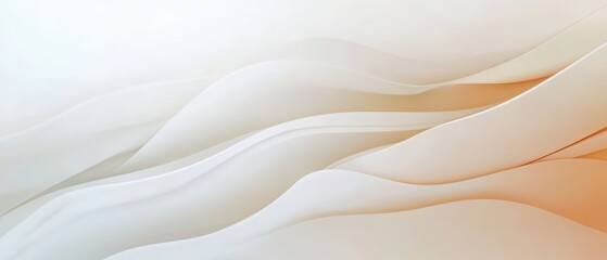 Obraz premium Background with a soft gradient, transitioning from white to light beige, with a single thin line for focus.