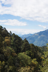 landscape in the mountains