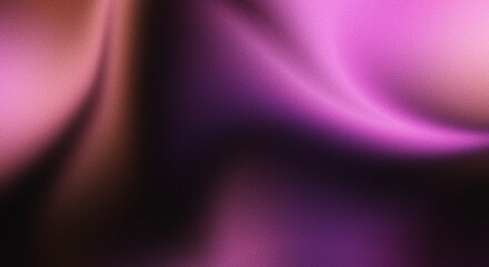 Grainy gradient abstract pink smooth background dark vibrant noise texture banner backdrop design colors
