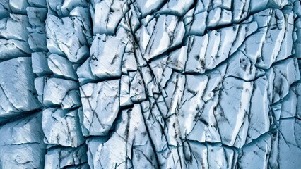 glacier in Iceland, Hvannadalshnukur, drone photo