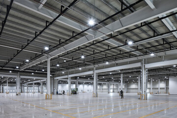 interior of a modern building