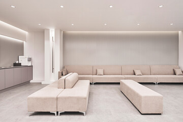 Hospital Interior Reception Room