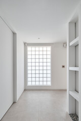 empty room with windows