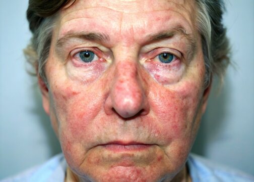 Facial nerve spasms and muscle contractions exhibited by a patient, demonstrating Chvostek and Trousseau signs,