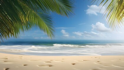 textured sand beach background for serene coastal atmosphere