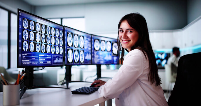 Surgeon Neurologist Doctor Working