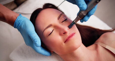 Naklejka premium Face Spa Rejuvenation- Cosmetic Skin Therapy