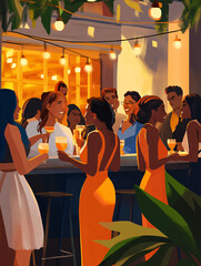 Night Out with Friends