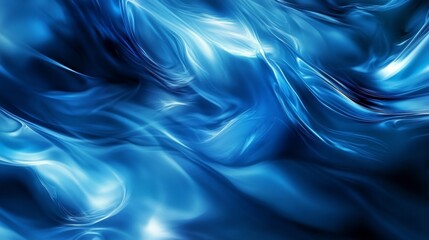 Fototapeta premium Dynamic blue abstract with motion blur,