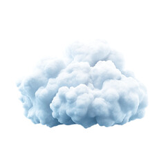 Cloud png isolated on transparent background